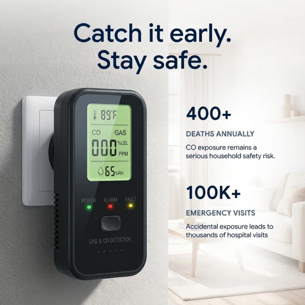 Dewlora 4 In 1 Co Detector (Official Retailer) [year]